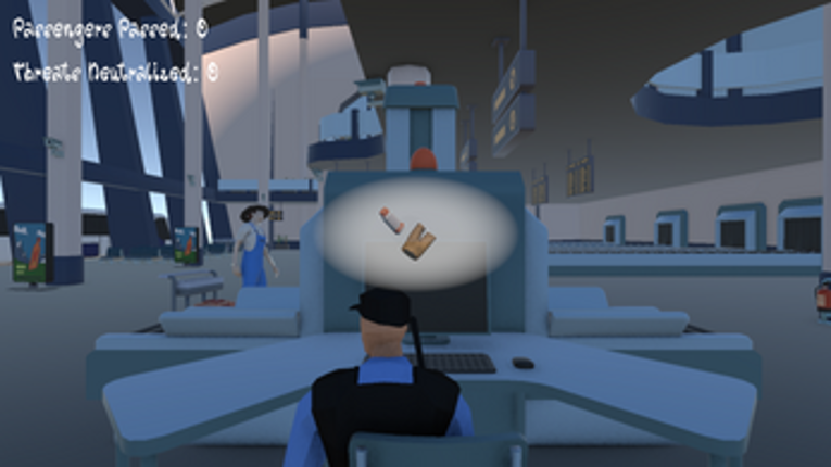 A super serious game about airport security screenshot