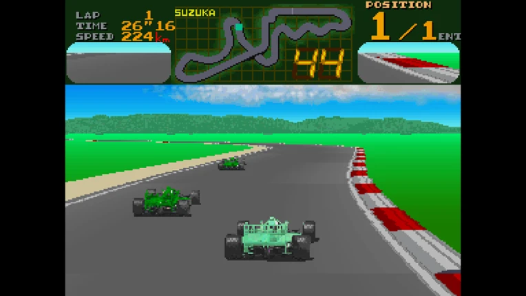 Arcade Archives 2 FINAL LAP screenshot