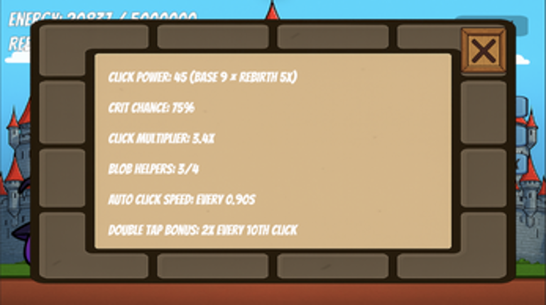 Blob Clicker Reborn Rush screenshot