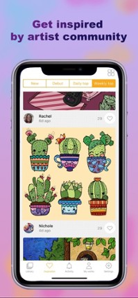 COLORIST coloring therapy screenshot