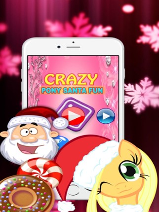 Cute Pony & Santa Claus Action Puzzle Game For All screenshot