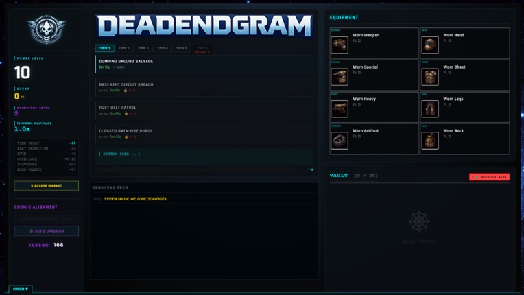 DeadEndGram screenshot
