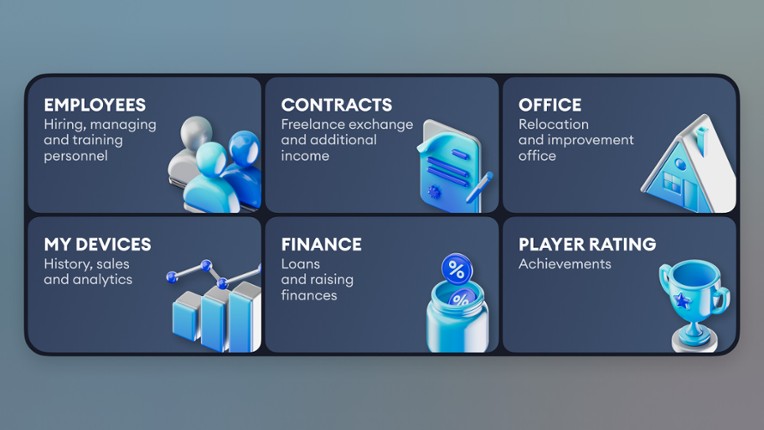 Devices Company Tycoon Inc screenshot