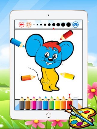 Dog &amp; Cat Coloring Book - All In 1 Drawing Paint And Color Games for Kid screenshot