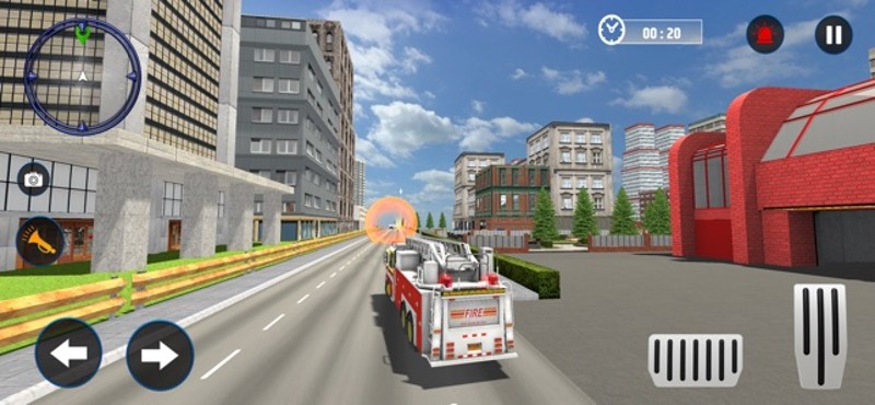 FIREFIGHTER - Fire Truck Games screenshot