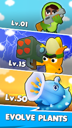 Merge Plants Defense 3D screenshot