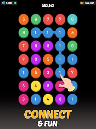 Merge Dots - Number Match Game Image