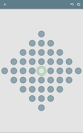 Peg Solitaire - Puzzle Game screenshot