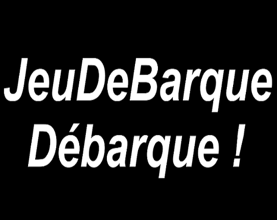 JeuDeBarque Game Cover