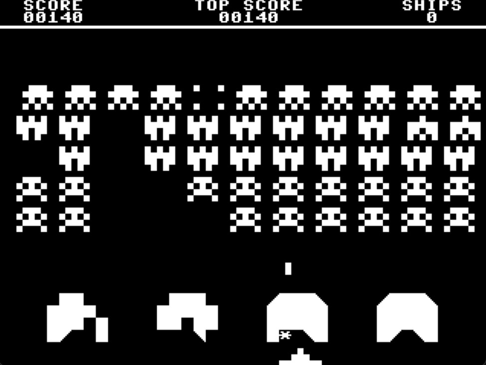 Games like PET Space Invaders 2 for X16