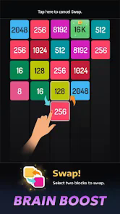 2048 Merge Games - M2 Blocks Image