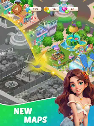 Merge Resort - Merge Game screenshot