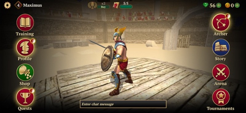 Gladiator Glory: Bloody Arena screenshot