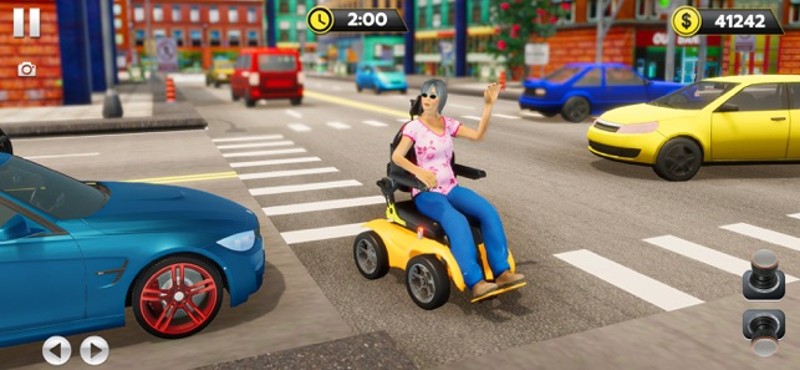 Granny Wheelie Driving Game screenshot