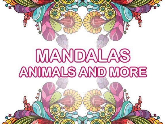 Mandala Coloring calm art therapy book for adults screenshot