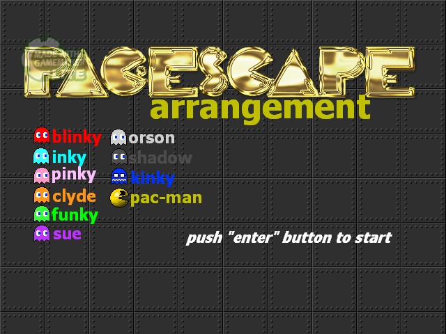 Games like Pac-Escape Arrangement
