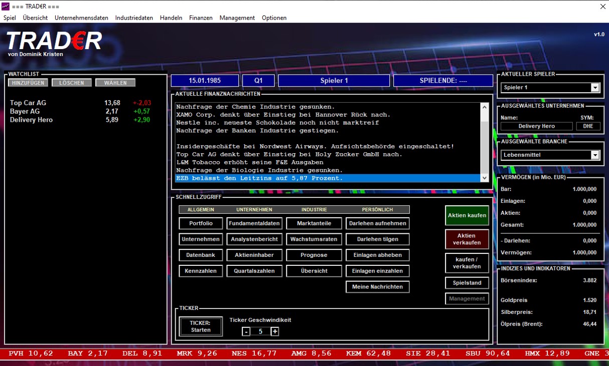 Games like TRAD€R - Realistische Wirtschaftssimulation