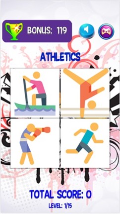 World Summer Sport 2016 Quiz : Test Knowledge Sports Icon Game For Kids Image