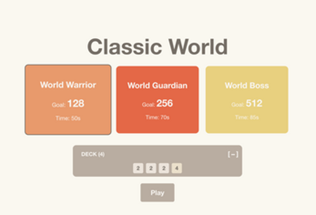 2048 Worlds Of Time screenshot