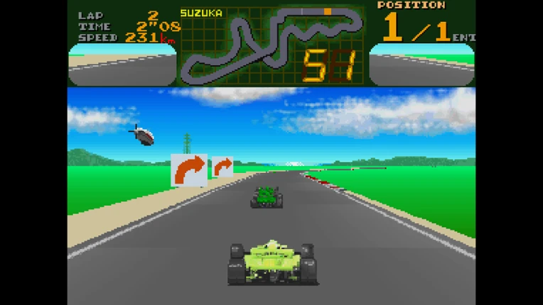 Arcade Archives 2 FINAL LAP screenshot