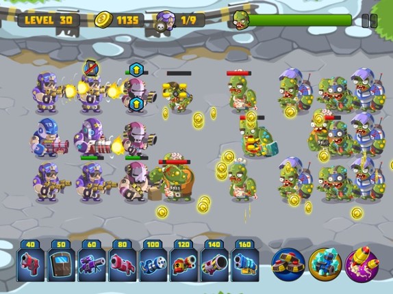 Army vs. Zombies screenshot