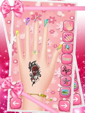 Awesom Wedding Day And Celebrity Nail Salon - Beautiful Princess Manicure Makeover Game Fancy screenshot