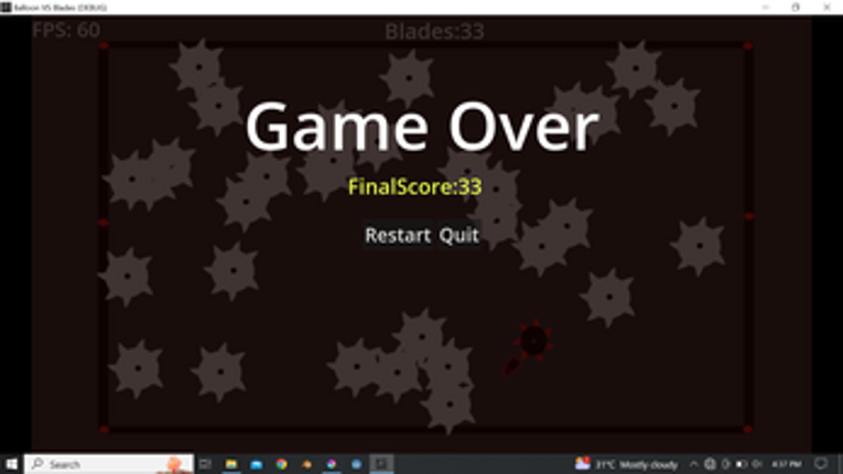 BalloonVSBlades screenshot