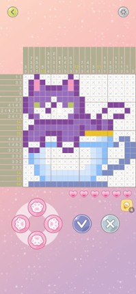 Cat Sitter - nonogram screenshot