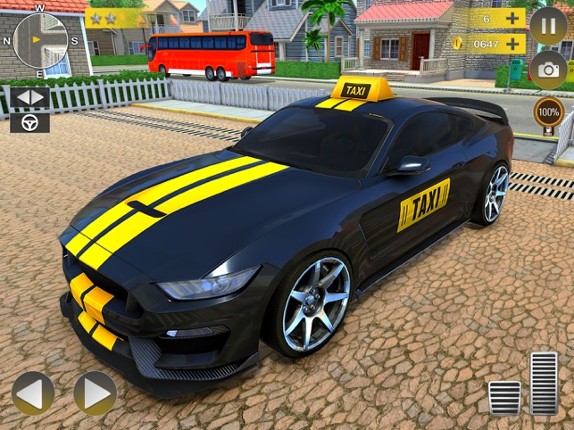 City Car Taxi Simulator Game screenshot