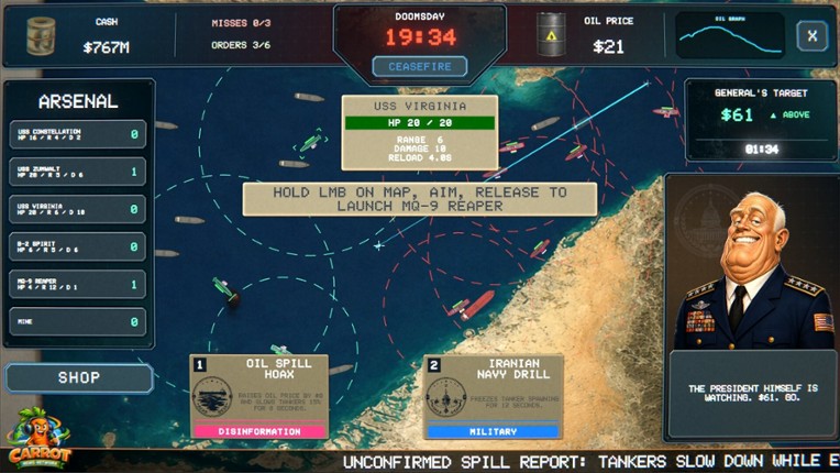 Crisis Commander: Strait Of Hormuz Image