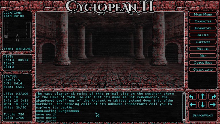 Cyclopean II: The Dreamlands screenshot