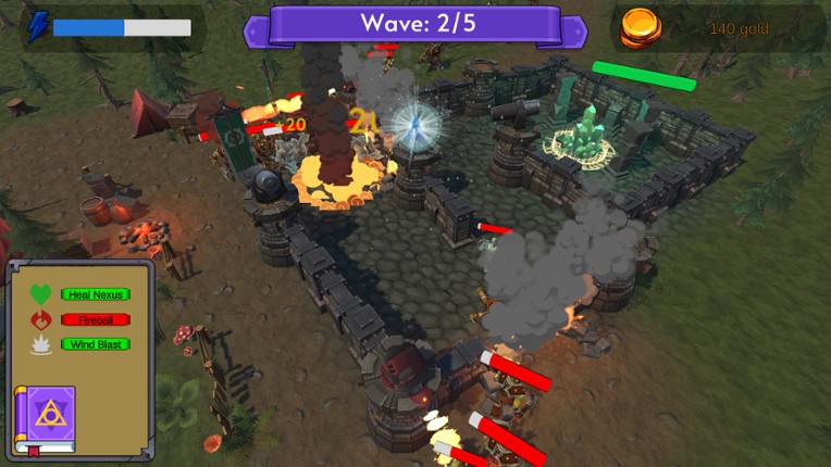 Defence of the Arcane Realms screenshot