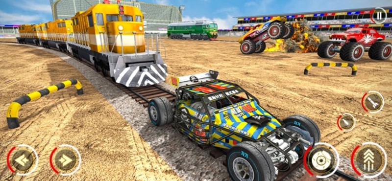 Derby Train Car Crash Driver screenshot