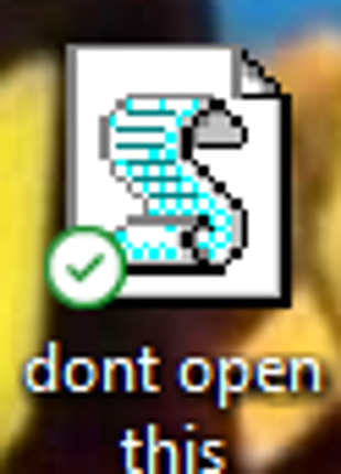 dont open vbs-a cool prank for freinds(MORE BATS) Game Cover