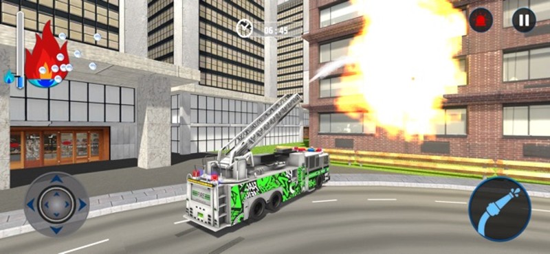 FIREFIGHTER - Fire Truck Games screenshot