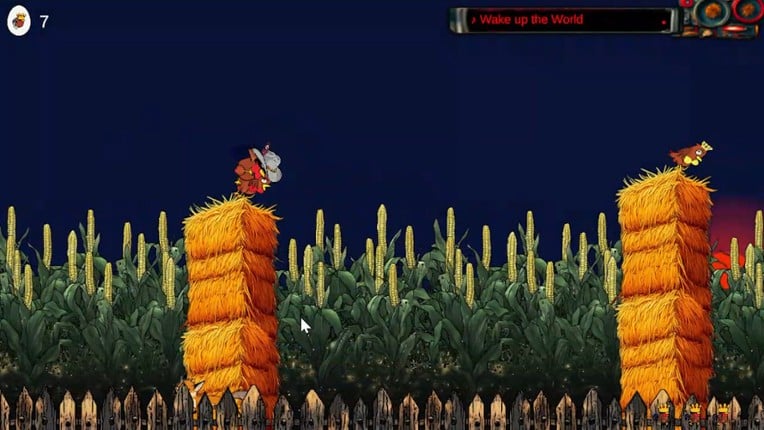 Flappy Coq - The 2D Rooster Simulator Game screenshot