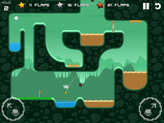 Flappy Golf screenshot