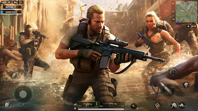 BattleStrike Commando Gun Game screenshot