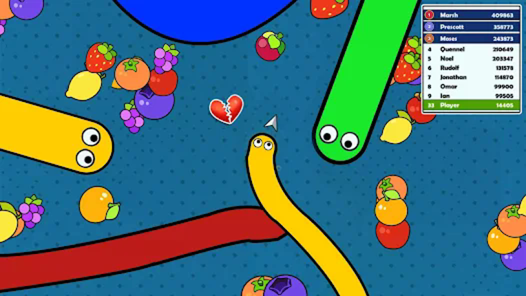 Snake Doodle - Worm .io Game screenshot