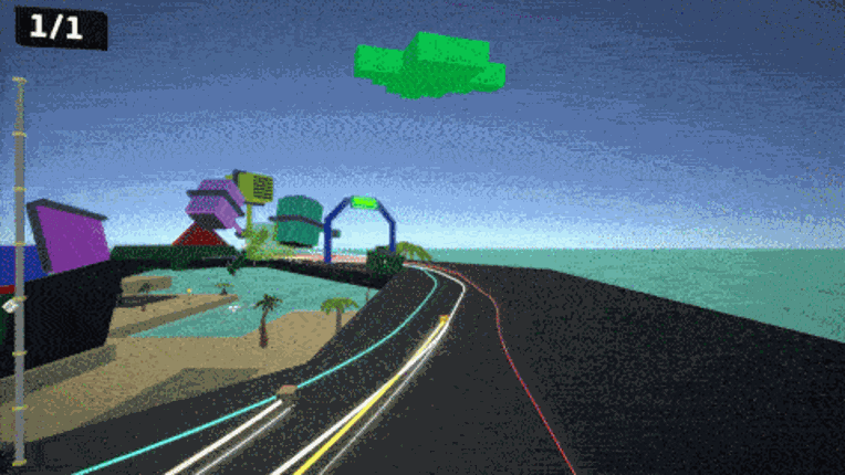 Cube Racer 2 - ALPHAtesting screenshot