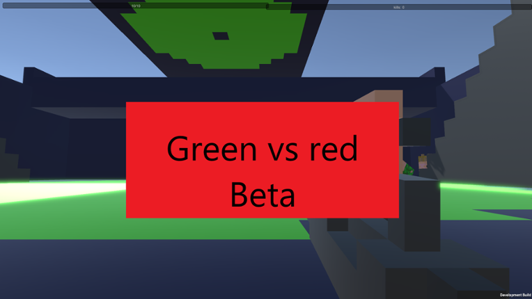 GREEN VS RED  beta low poly test version Game Cover