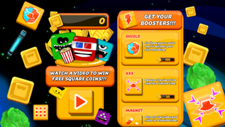 Square Goochys - Space Challenge - Image