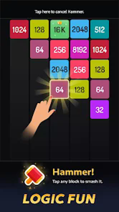 2048 Merge Games - M2 Blocks screenshot