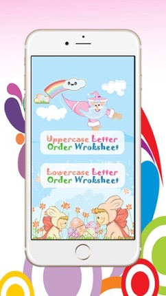 Letters A B C D E F to Z Order Kid Games with Song screenshot