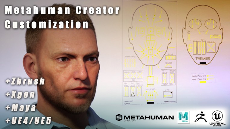 Metahuman Customization Game Cover