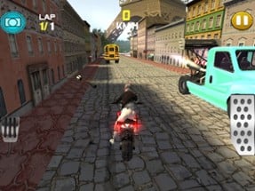 Paris Bike Stunt Action Racing Game: Speed Driving Image