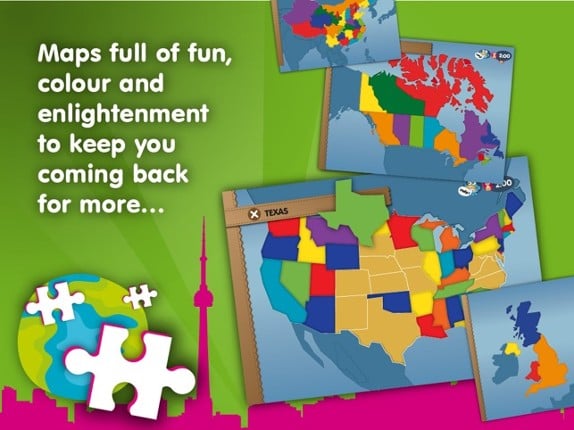 Planet Geo - Fun Games of World Geography for Kids screenshot