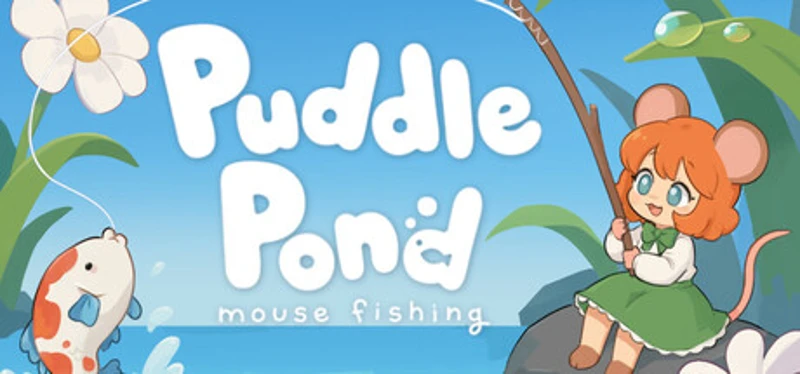 Puddle Pond: Mouse Fishing Image