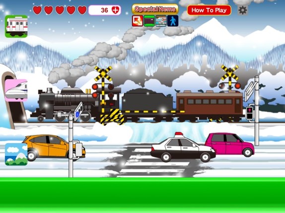 Railroad Crossing Train S screenshot