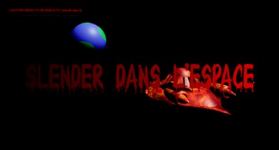 Slender dans l'espace Image